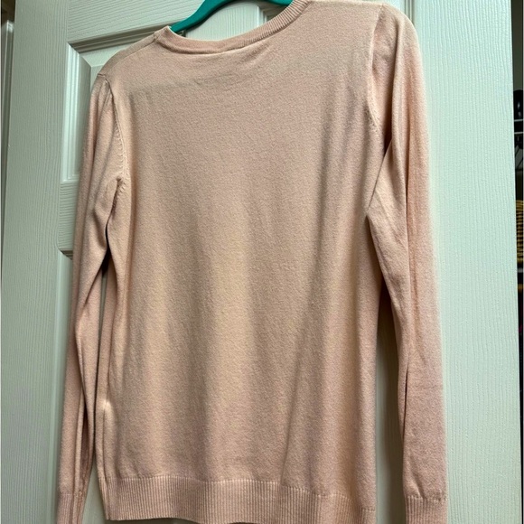 Crystal Heart Sweater by Vila Milano - Lightweight - Size Medium - Pink - Picture 8 of 9
